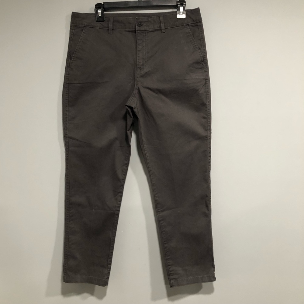 Eddie Bauer Gray Khaki Pants